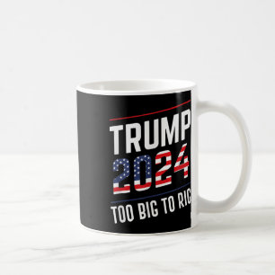 Caneca De Café Big To Rig Trump 2024