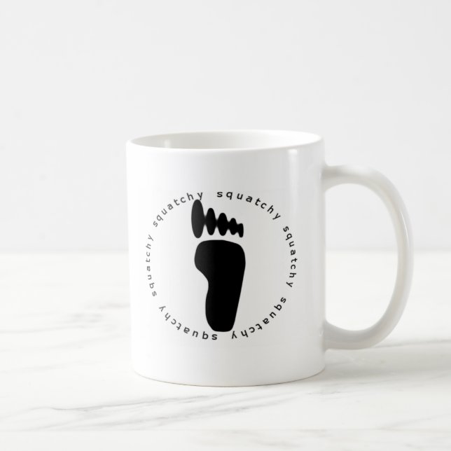 Caneca De Café bigfoot (Direita)