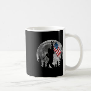 Caneca De Café Bigfoot American Flag Sasquatch Patriotic 4th Of J