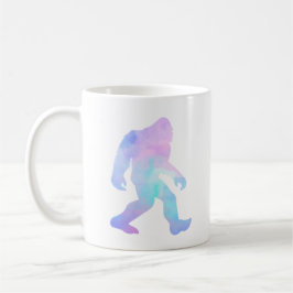Caneca De Café Bigfoot de Aquarela