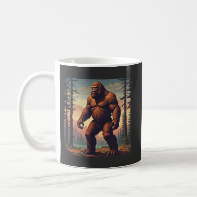 Caneca De Café Bigfoot Eh (Esquerda)