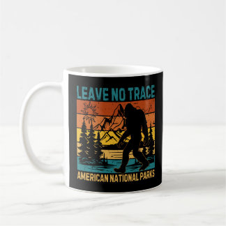 Caneca De Café Bigfoot não tem rastro nacional americano