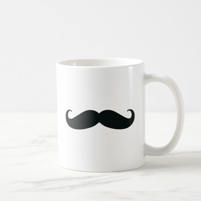 Caneca De Café Bigode do bigode do bigode (Direita)