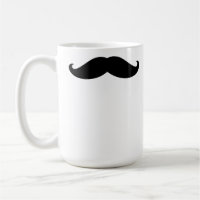 Bigode Hipster Negro Engraçado