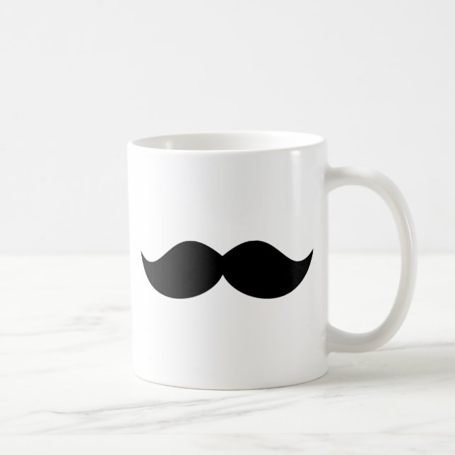 Caneca De Café Bigode ou moustache do STASH MOUSTASH MOSTASHe (Direita)