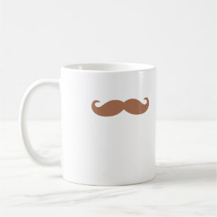 Caneca De Café bigode solteiro