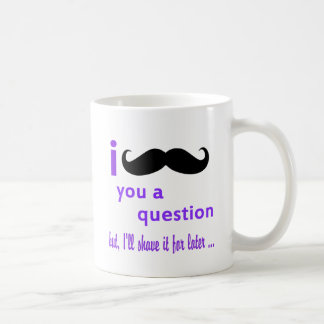 Caneca De Café Bigode você um modelo de Qpc da pergunta