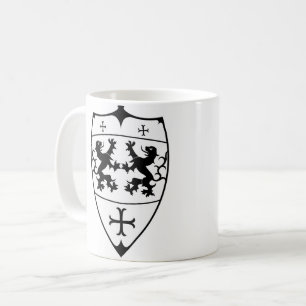 Caneca De Café Bigstock Shield LionHearto