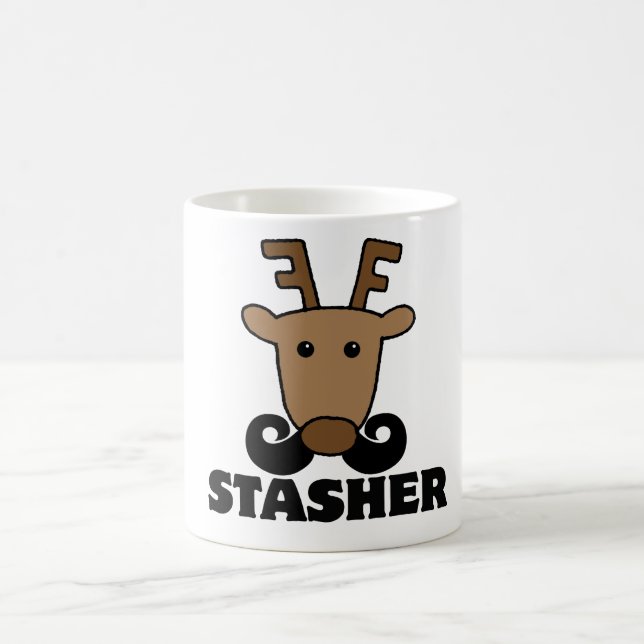 Caneca De Café biguode dasher stasher reno (Centro)