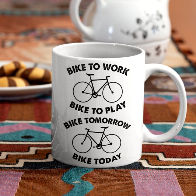 Caneca De Café Bike Forever - Ciclo Legal (Criador carregado)