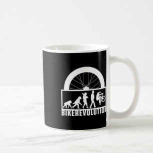 Caneca De Café Biker Evolution Bicicleta de Ciclismo Bmx Mtb Mont