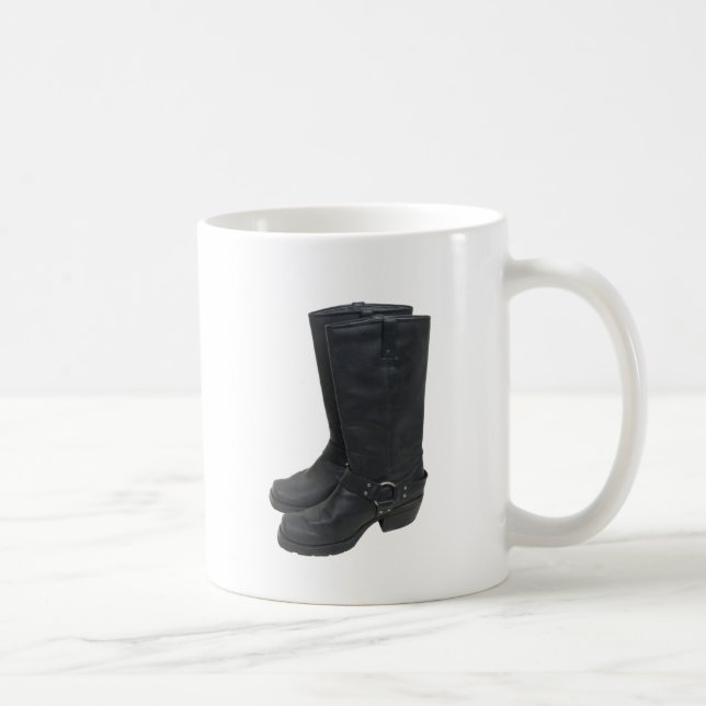 Caneca De Café BikerBoots080909 (Direita)