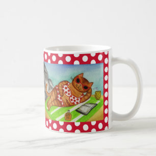 Caneca De Café Bikini Cat Coffee Mug
