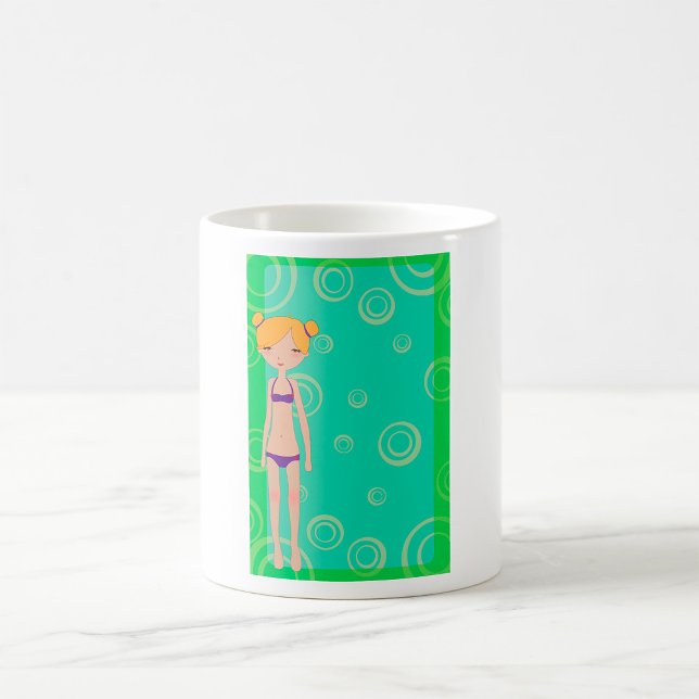 Caneca De Café Bikini Girl (Criador carregado)