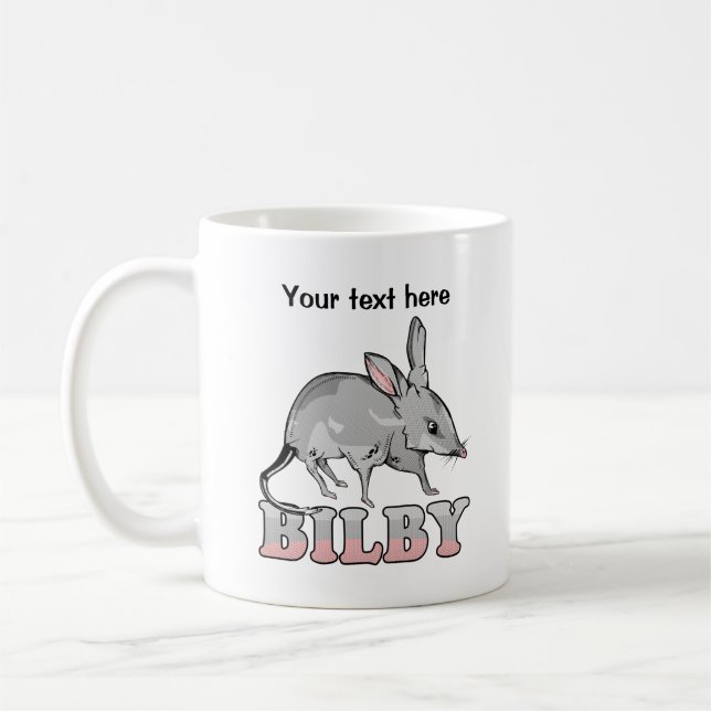 Caneca De Café Bilby australiano (Esquerda)