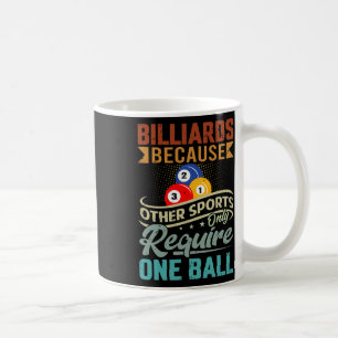 Caneca De Café Bilhares Porque Outros Esportes Só Exigem Um Ba
