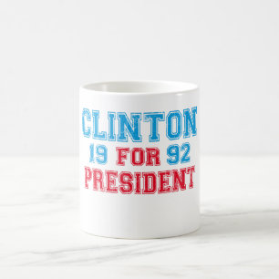 Caneca De Café Bill Clinton 1992