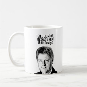 Caneca De Café Bill Clinton Personalizado