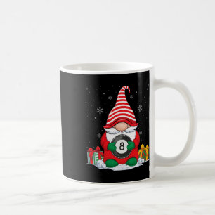 Caneca De Café Billiard Ball Christmas Gnomos Cute Billiard Ball