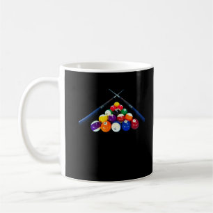 Caneca De Café Billiard Balls - Leitor de Bola da Piscina 8