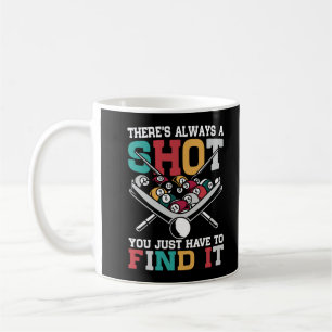Caneca De Café Billiard Cote Engraçado 8 Jogador de Bola
