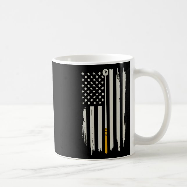 Caneca De Café Billiard Piscina Player Billiards Mesa Eua América (Direita)