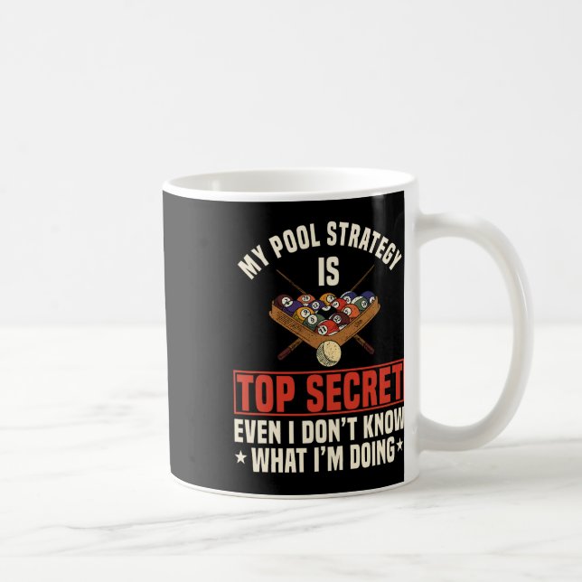 Caneca De Café Billiards Piscina Snooker Billiard Ball Mesa Nine- (Direita)