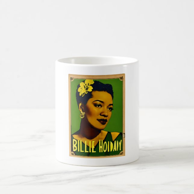 Caneca De Café Billie Holiday (Centro)