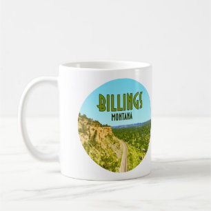 Caneca De Café Billings Montana Rim Rocks Vintage