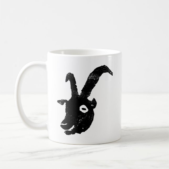 Caneca De Café Billy Goat Potato Impressão Mug (Esquerda)