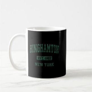 Caneca De Café Binghamton New York NY NY Vintage - Esportes Atlét