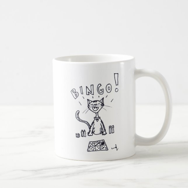 Caneca De Café Bingo Clawde (Direita)