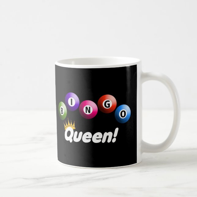 Caneca De Café Bingo Queen (Direita)
