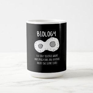 Caneca De Café Biologia - Biologia O Único Presente Ciência
