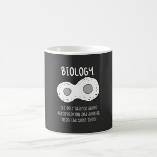 Caneca De Café Biologia - Biologia O Único Presente Ciência