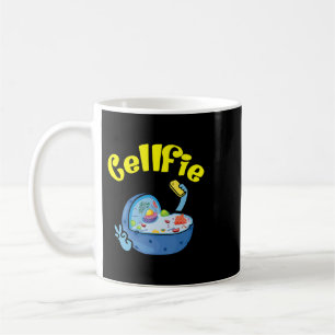 Caneca De Café Biologia Celular Piada Selfie Biólogo Gift Fu