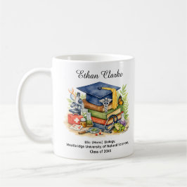 Caneca De Café 🎓Biologist’s Journey Graduation Mug