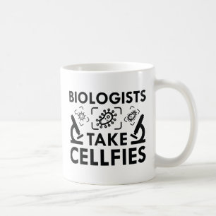 Caneca De Café Biólogos tiram celas