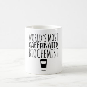 Caneca De Café Bioquímico mais cafeinado do mundo