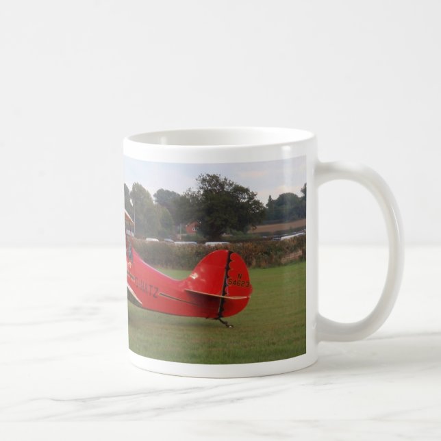 Caneca De Café Biplano Hatz (Direita)
