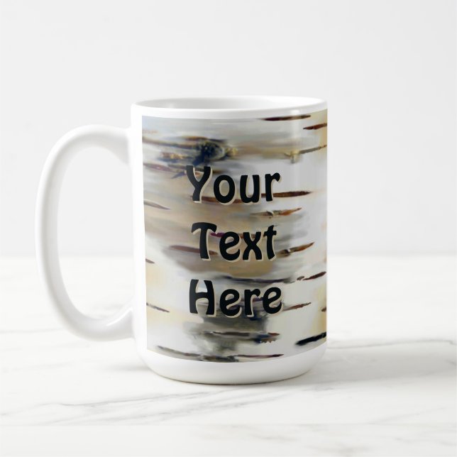 Caneca De Café Birchbark (Esquerda)