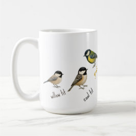 Caneca De Café Bird Mug – Garden Birds Watercolour Coffee Cup