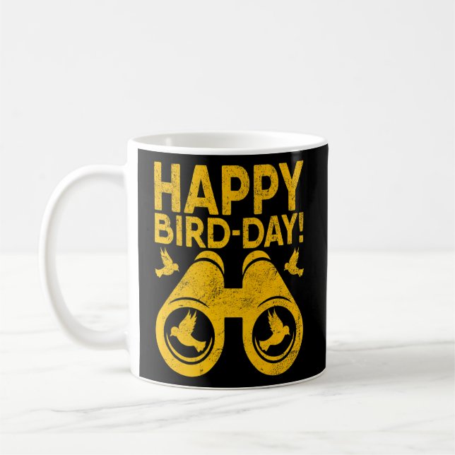 Caneca De Café Bird Watting Birdwatcher Bird Sports Willife (Esquerda)