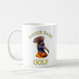 Caneca De Café Birdie Babe Golfer