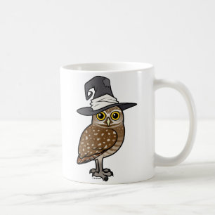 Caneca De Café Birdorable que Burrowing a bruxa da coruja