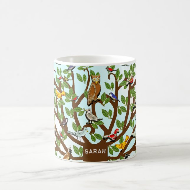 Caneca De Café Birdwatcher (Centro)