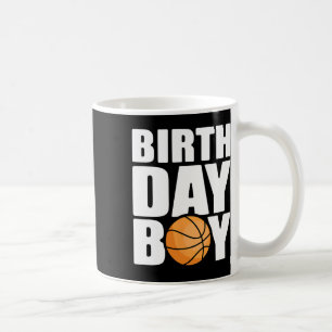 Caneca De Café Birthday Boy Bysketbyll Partido do Tema Futuro Bys