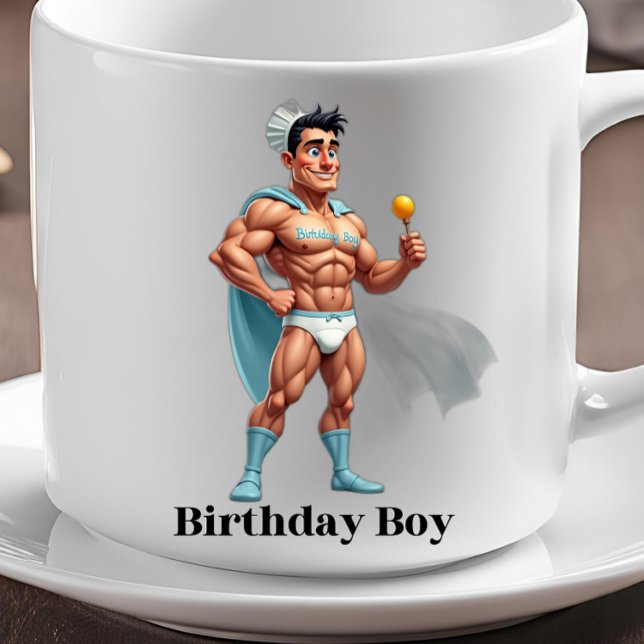 Caneca De Café BIRTHDAY GAROTO de novidade engraçada (Birthday Gifts for him Christmas office gifts coworkers Dad brother uncle boss boyfriend neighbor)