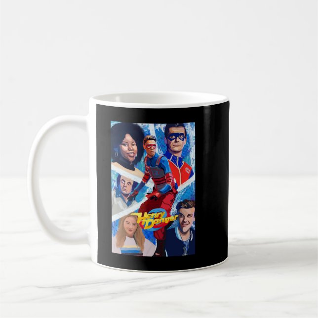 Caneca De Café Birthday Gift Henry Danger Poster Streetwear Boys  (Esquerda)
