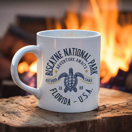 Caneca De Café Biscayne Lagoon Reserve Florida